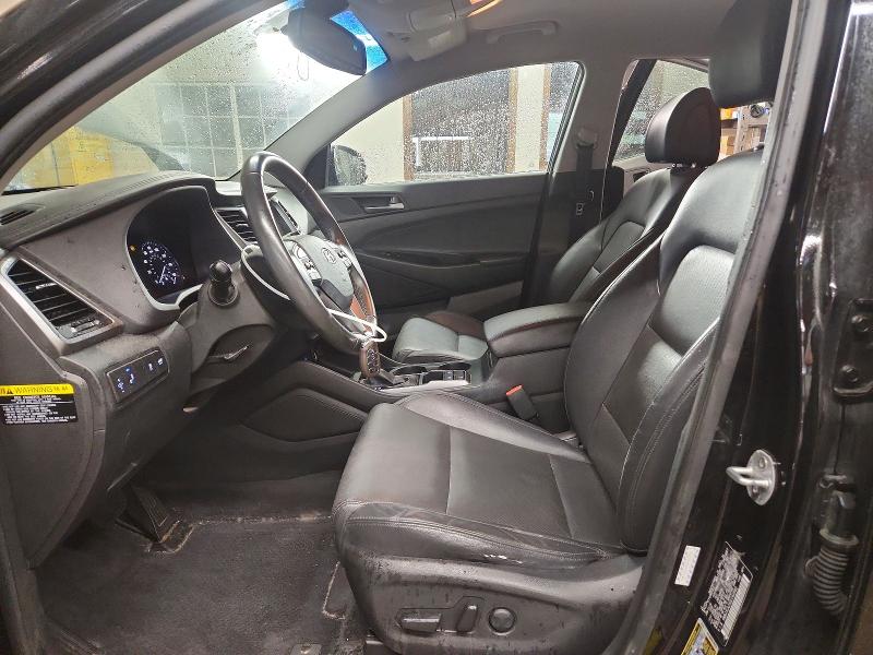 2016 Hyundai Tucson VIN KM8J3CA25GU162993 COPART salvage auction — FRONT END, Il - Salvage Certificate, sold $1,400 on 2026-07-06 (photo 7)