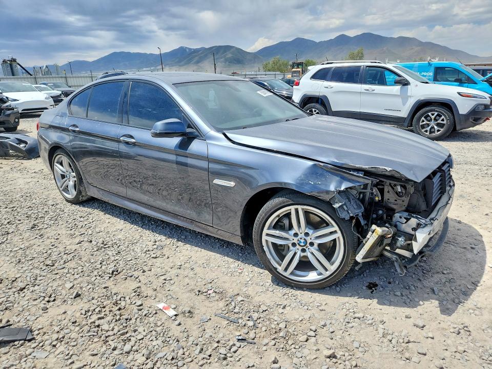 2015 BMW 5er VIN WBA5B1C52FG127875 COPART salvage auction — FRONT END, UT - SALVAGE CERTIFICATE, sold $1,150 on 2026-07-07 (photo 4)