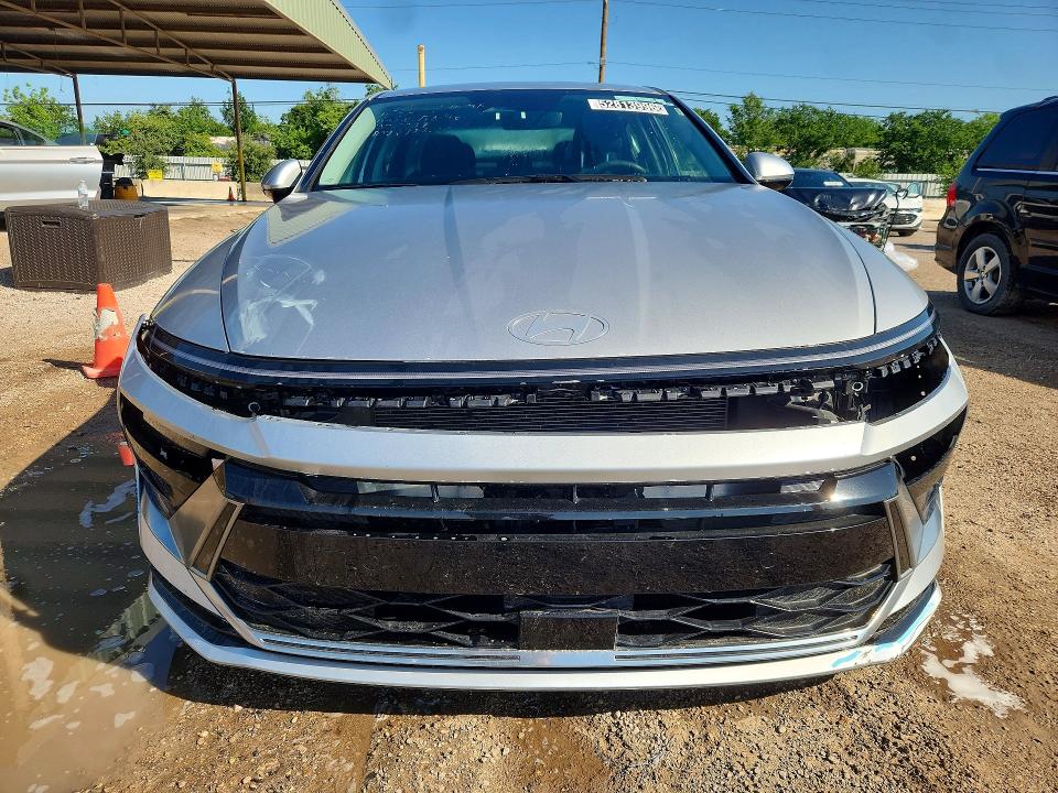 2025 Hyundai Sonata VIN KMHL64JA0SA456907 COPART salvage auction — REAR END, Tx - Nonrepairable Title, sold $4,950 on 2026-07-06 (photo 5)