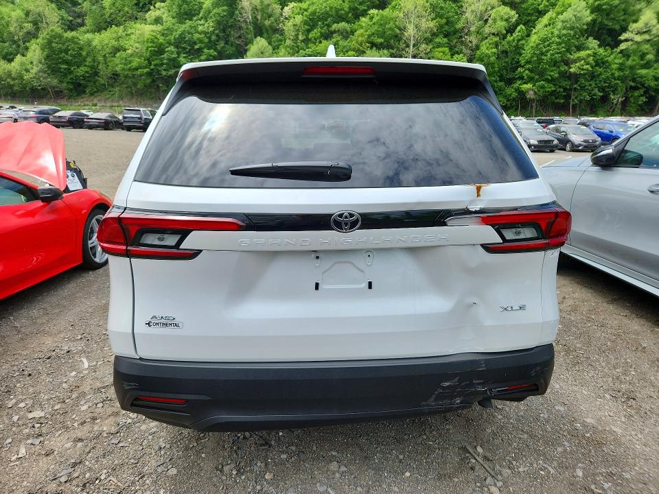 2026 Toyota Highlander VIN 5TDAAAB50TS107700 COPART salvage auction — FRONT END, Nj - Cert Of Title-Salvage, sold $25,250 on 2026-07-07 (photo 6)