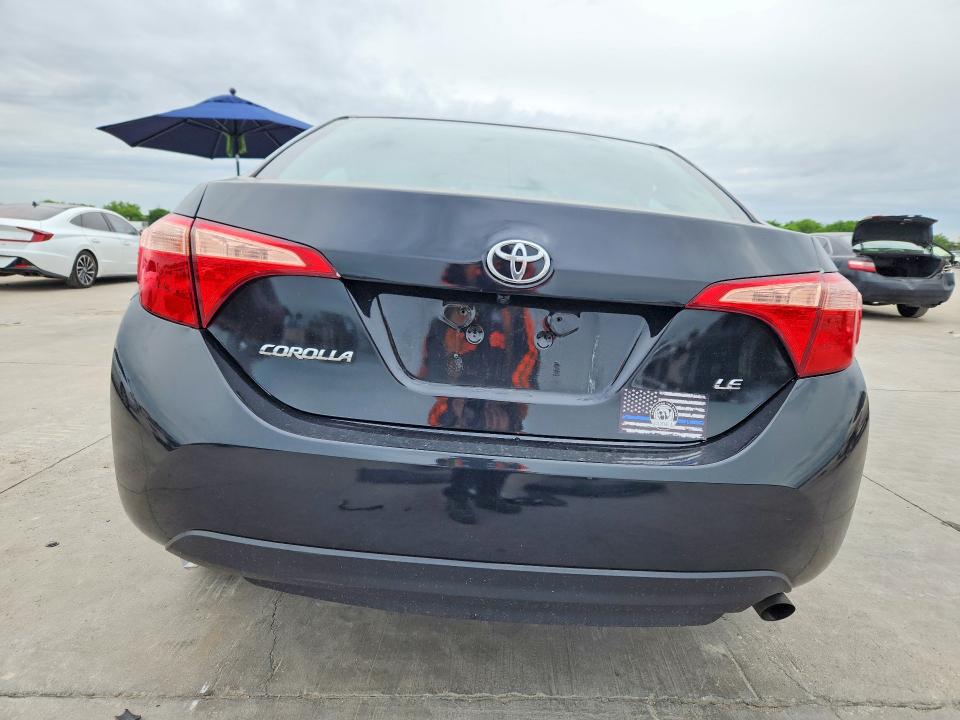 2017 Toyota Corolla VIN 2T1BURHE2HC866799 COPART salvage auction — FRONT END, Tx - Bonded Title - Salvage, sold $1,100 on 2026-07-02 (photo 6)