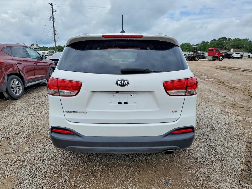 2018 Kia Sorento VIN 5XYPG4A50JG375748 COPART salvage auction — MECHANICAL, Al - Certificate Of Title (P), sold $1,950 on 2026-07-14 (photo 6)