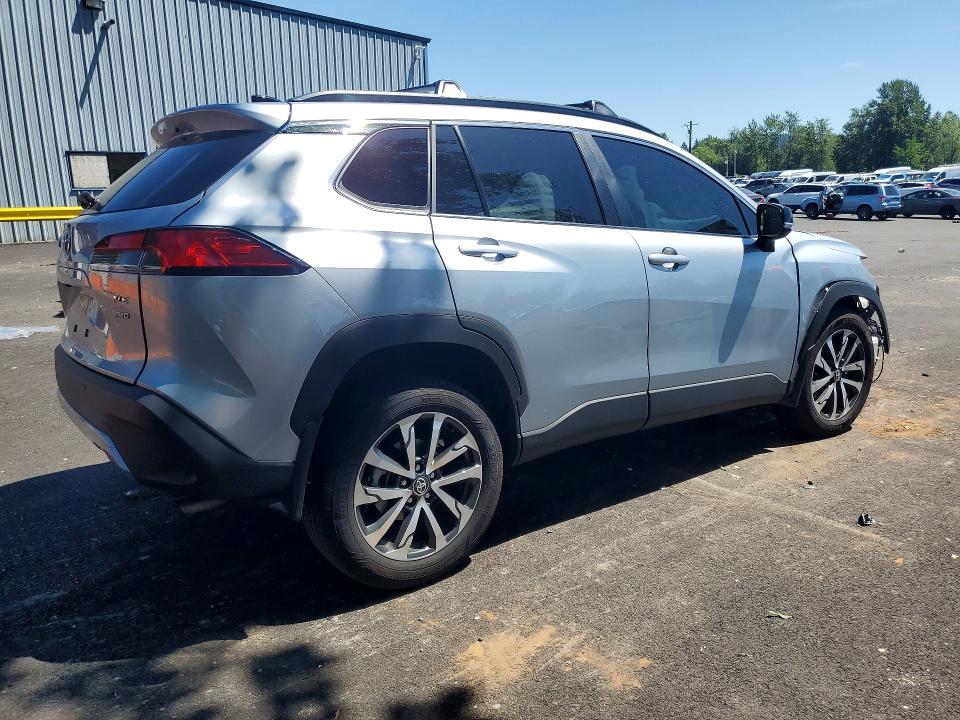 2025 Toyota VIN 7MUDAABG5SV140694 COPART salvage auction — FRONT END, Or - Salvage Title Certificate, sold $125 on 2026-07-27 (photo 3)