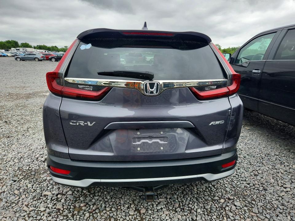2022 Honda Cr-v VIN 7FARW2H85NE015294 COPART salvage auction — FRONT END, Il - Salvage Certificate, sold $12,500 on 2026-07-27 (photo 6)