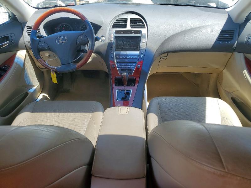 2007 Lexus ES VIN JTHBJ46G272069674 COPART salvage auction — FRONT END, Ca - Salvage Certificate, sold $950 on 2026-07-14 (photo 8)