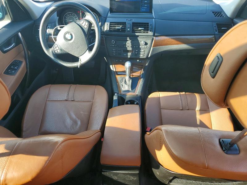 2010 BMW X3 VIN WBXPC9C44AWJ36013 COPART salvage auction — REAR END, Nc - Salvage Certificate Of Title, sold $250 on 2026-07-28 (photo 8)