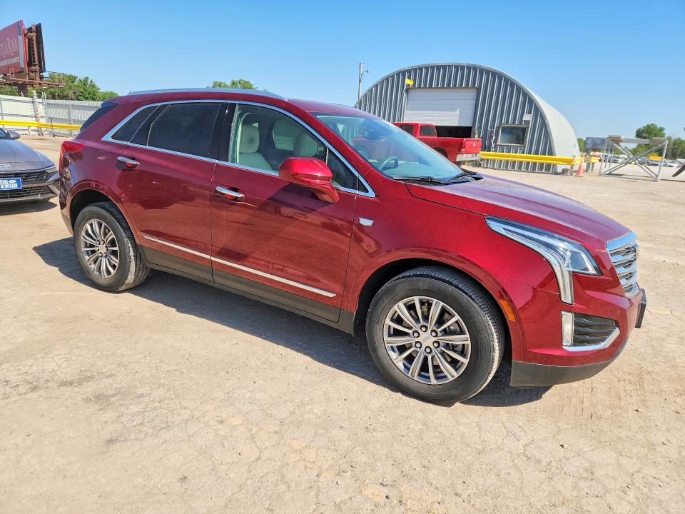 2017 Cadillac Xt5 VIN 1GYKNBRSXHZ118231 COPART salvage auction — HAIL, Ks - Cert Of Title-Salvage, sold $7,000 on 2026-07-22 (photo 4)