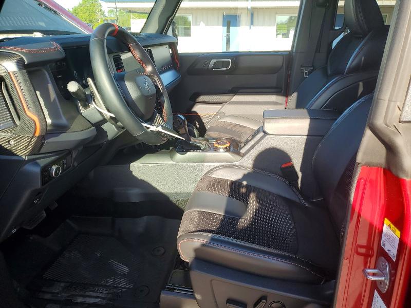 2025 Ford Bronco VIN 1FMEE0RR9SLB11183 COPART salvage auction — FRONT END, Ny - Mv-907A Salvage Certificate, sold $59,500 on 2026-07-20 (photo 7)