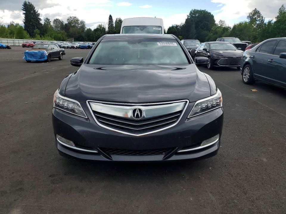 2015 Acura RLX VIN JH4KC1F95FC001601 COPART salvage auction — REAR END, Or - Salvage Title Certificate, sold $4,300 on 2026-07-06 (photo 5)