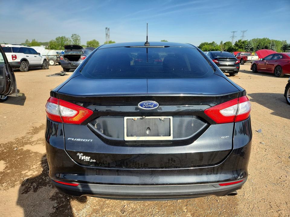 2015 Ford Fusion VIN 3FA6P0H76FR255760 COPART salvage auction — HAIL, Il - Salvage Certificate, sold $600 on 2026-07-02 (photo 6)