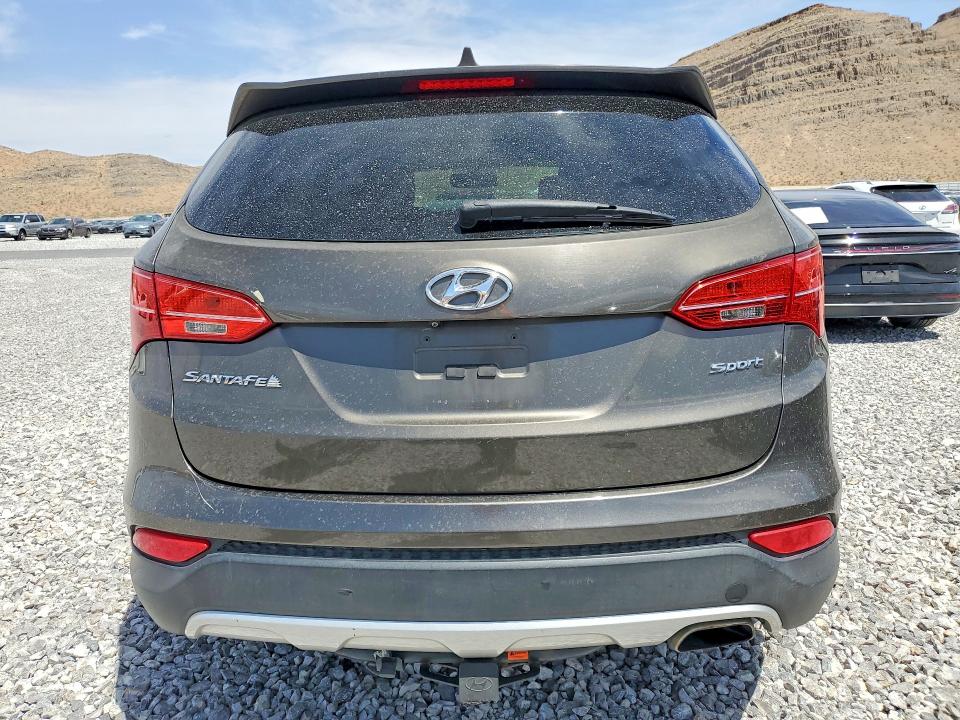 2014 Hyundai Santa fe VIN 5XYZU3LB4EG175024 COPART salvage auction — FRONT END, NV - SALVAGE TITLE, sold $1,250 on 2026-07-20 (photo 6)