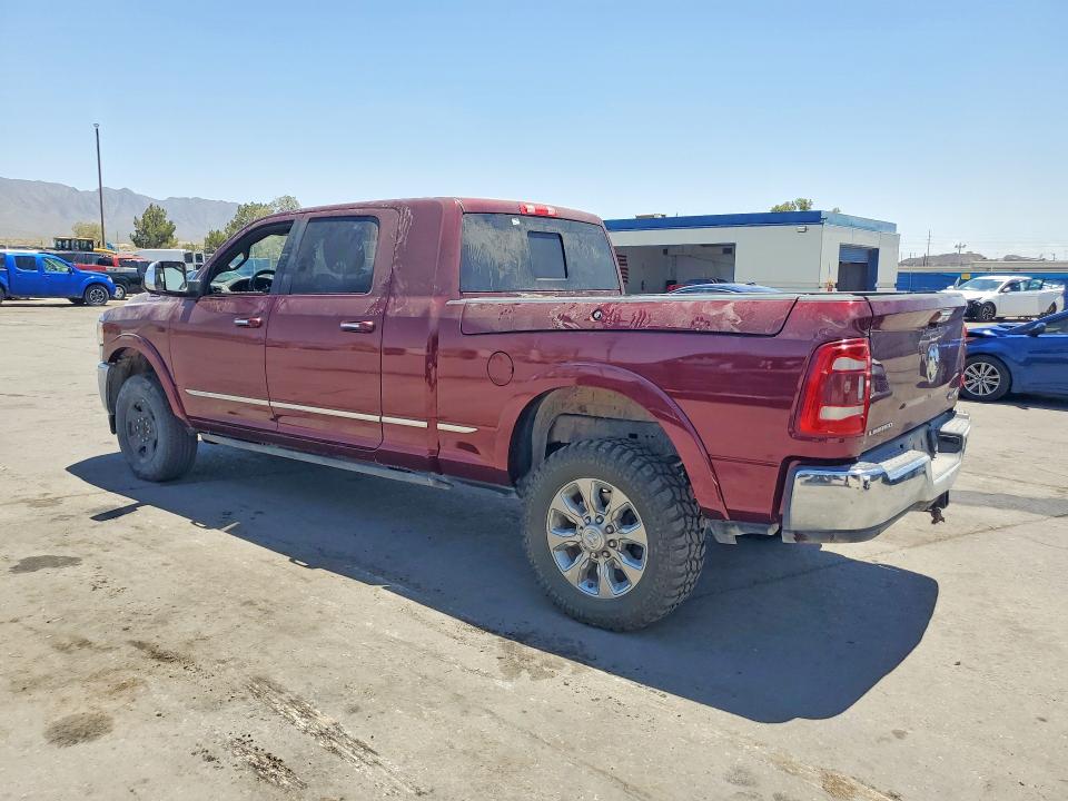 2021 Ram 2500 VIN 3C6UR5TL9MG594848 COPART salvage auction — VANDALISM, Tx - Salvage Vehicle Title, sold $125 on 2026-07-31 (photo 2)