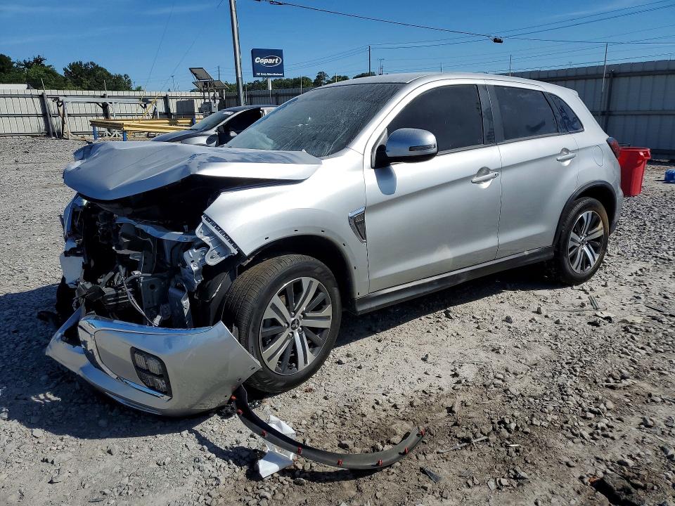 2025 Mitsubishi VIN JA4ARUAU1SU006849 COPART salvage auction — FRONT END, Al - Cert Of Title-Salvage Title, sold $3,200 on 2026-07-07 (photo 1)