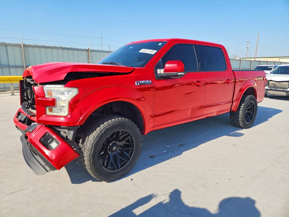 2016 Ford F-150 VIN 1FTEW1EF6GKE65095 — COPART salvage auction photo