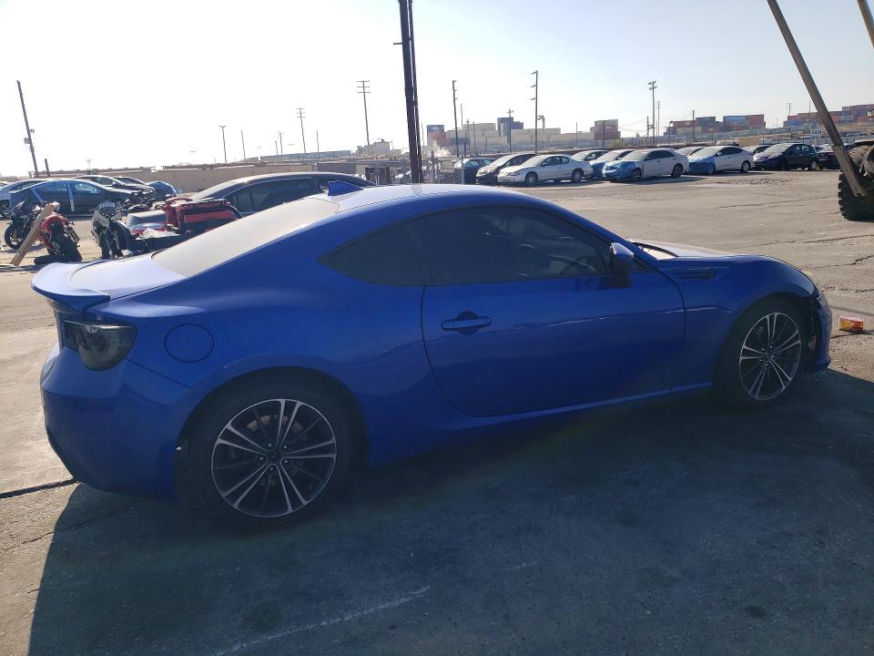 2016 Subaru Brz VIN JF1ZCAC11G8602612 COPART salvage auction — FRONT END, Ca - Salvage Certificate, sold $3,000 on 2026-07-15 (photo 3)