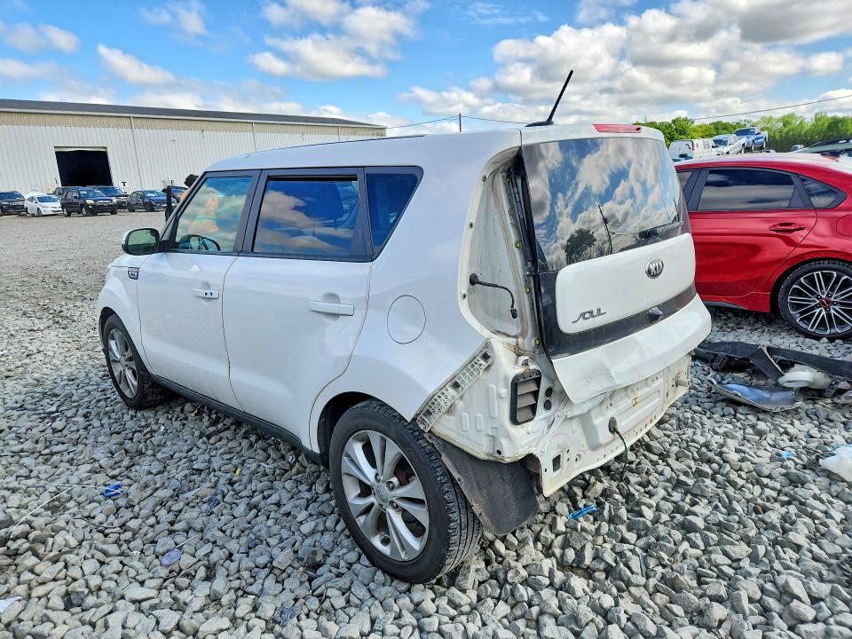 2016 Kia Soul VIN KNDJX3A5XG7385631 COPART salvage auction — REAR END, Nj - Cert Of Title-Salvage, sold $775 on 2026-07-22 (photo 2)