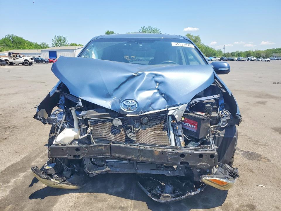 2015 Toyota Sienna VIN 5TDDK3DC5FS123249 COPART salvage auction — FRONT END, NJ - CERT OF TITLE-SALVAGE, sold $2,600 on 2026-07-30 (photo 5)