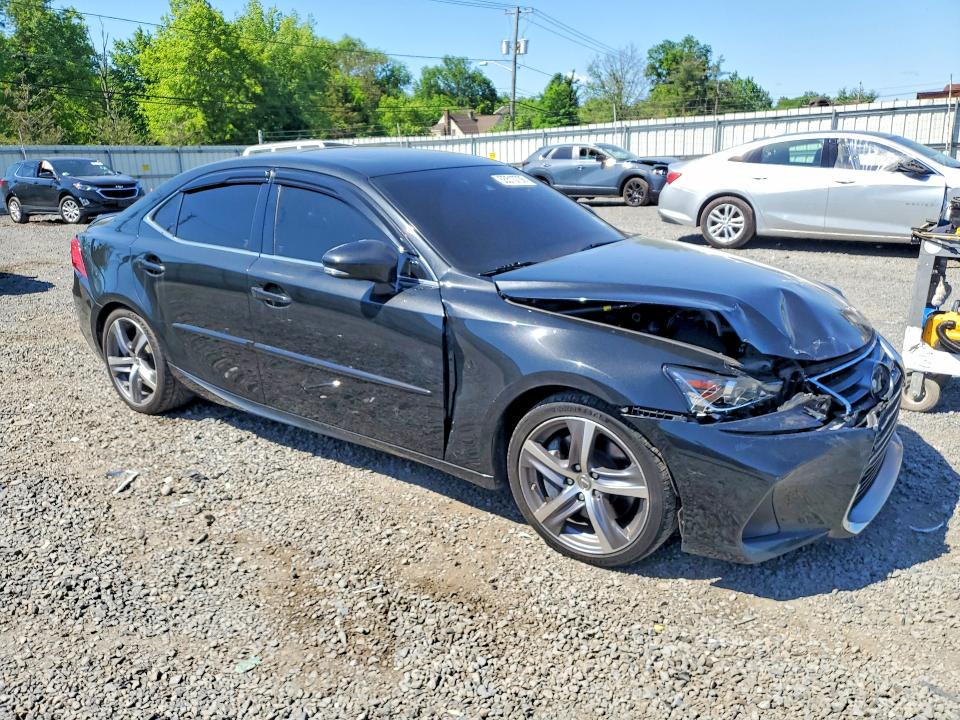 2018 Lexus Is 300 VIN JTHC81D25J5030007 COPART salvage auction — FRONT END, NJ - CERT OF TITLE-SALVAGE (P), sold $375 on 2026-07-14 (photo 4)