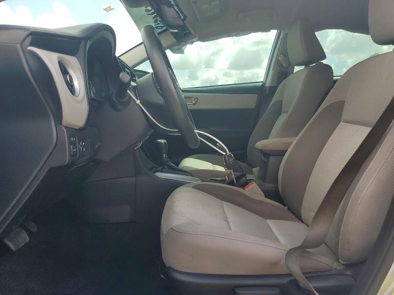 2018 Toyota Corolla VIN 5YFBURHE0JP821074 COPART salvage auction — FRONT END, Fl - Cert Of Title Slvg Rebuildable, sold $2,650 on 2026-07-28 (photo 7)