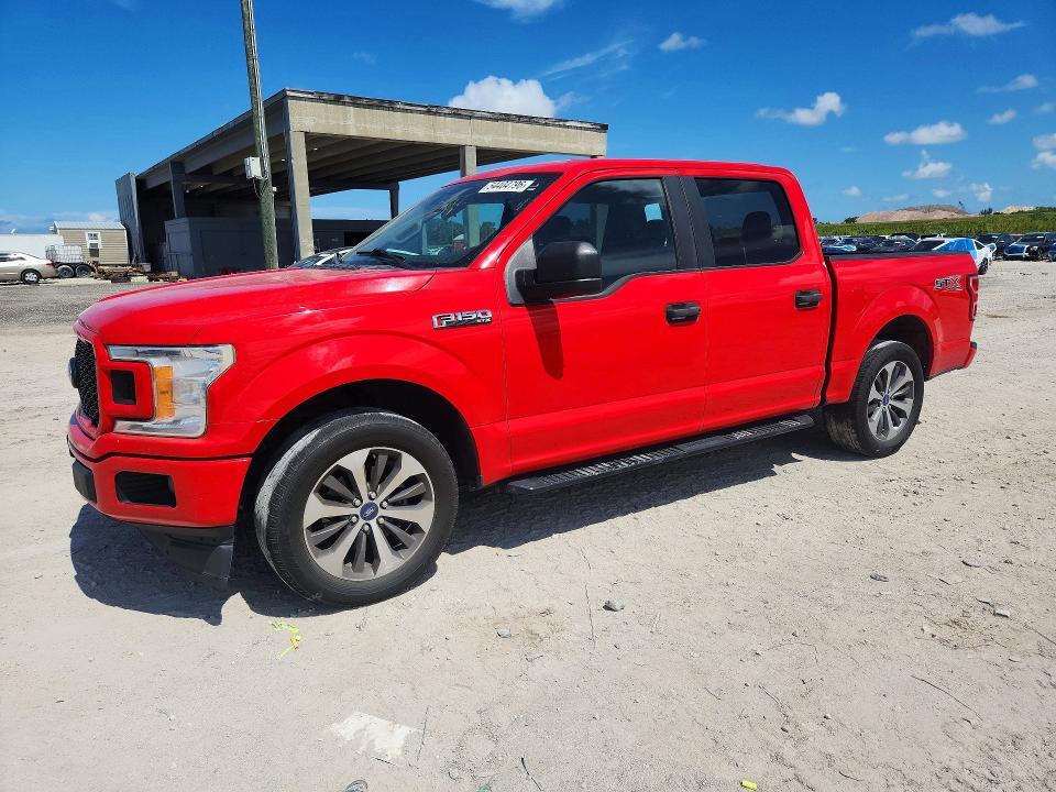 2019 Ford VIN 1FTEW1CP4KFA29973 COPART salvage auction — REAR END, Salvage Title, sold $60 on 2026-07-28 (photo 1)