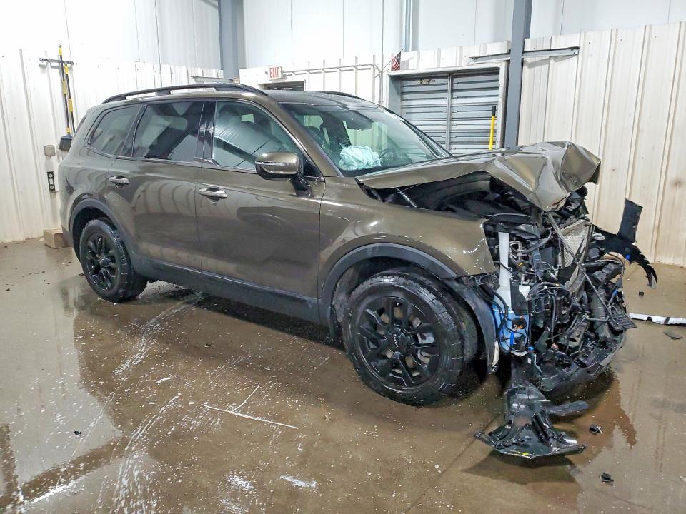 2024 Kia Telluride VIN 5XYP5DGC8RG450655 COPART salvage auction — FRONT END, Mn - Cert Of Title-Salvage, sold $8,900 on 2026-07-14 (photo 4)