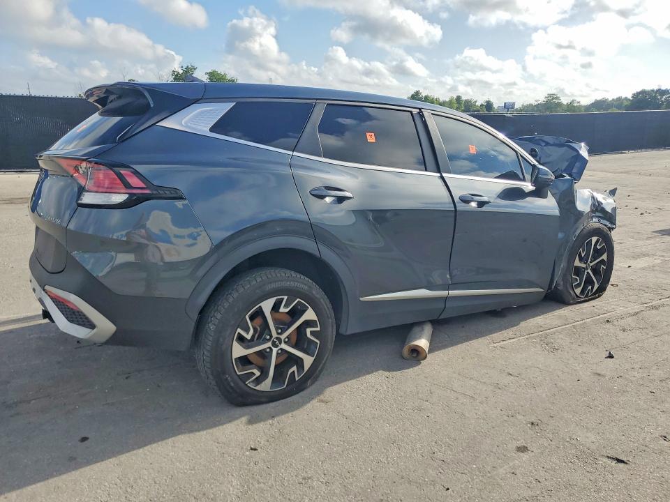 2023 Kia Sportage VIN 5XYK33AF0PG041964 COPART salvage auction — FRONT END, Fl - Certificate Of Destruction, sold $375 on 2026-07-23 (photo 3)
