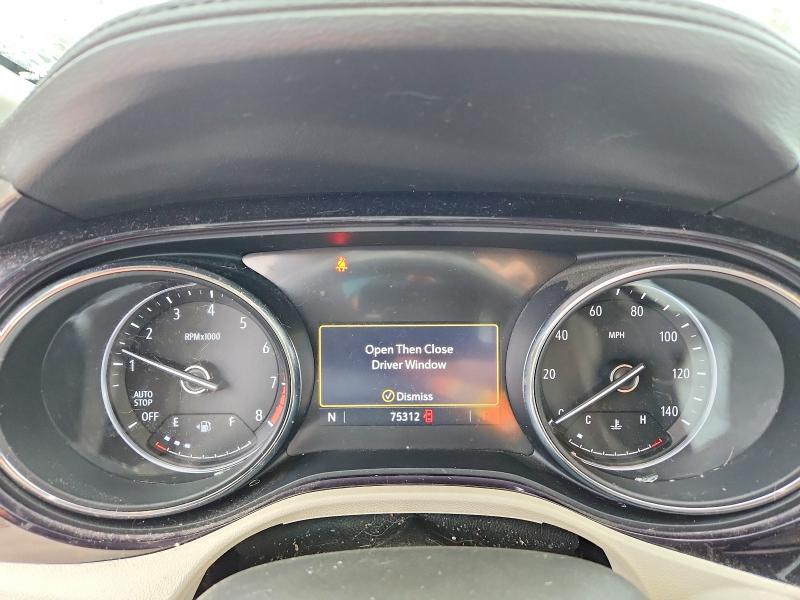 2022 Buick Encore VIN KL4MMDSL3NB044441 COPART salvage auction — HAIL, Mo - Salvage Certificate Of Title, sold $3,000 on 2026-07-08 (photo 9)