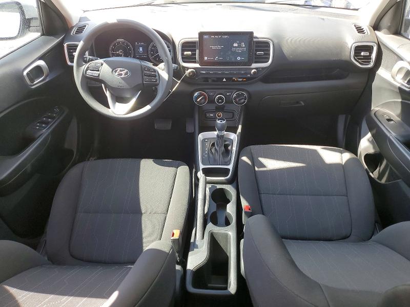 2022 Hyundai Venue VIN KMHRB8A36NU155544 COPART salvage auction — FRONT END, Ut - Salvage Certificate, sold $3,600 on 2026-07-28 (photo 8)
