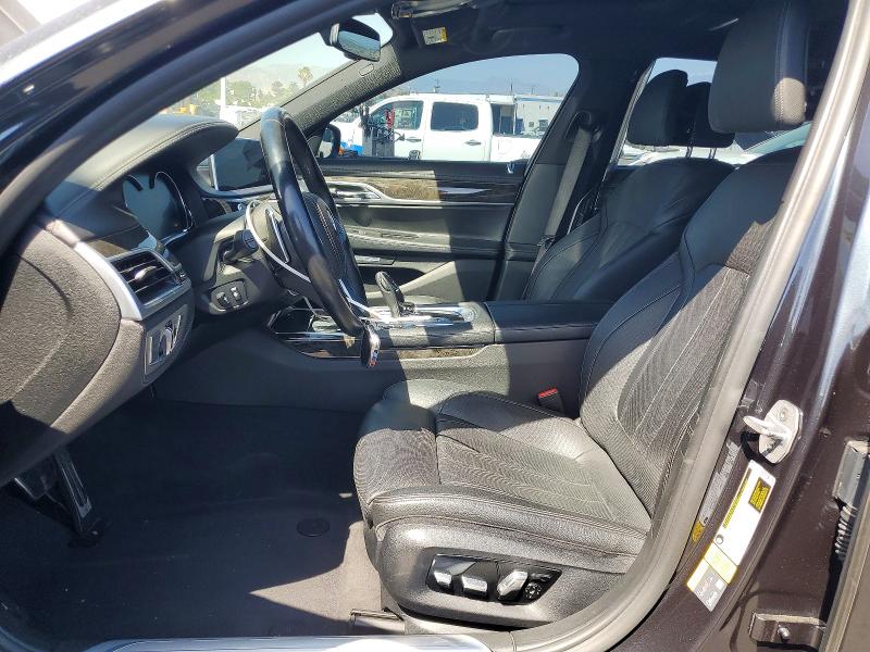 2018 BMW 7er VIN WBA7J2C5XJG938446 COPART salvage auction — REAR END, Ca - Salvage Certificate, sold $10,000 on 2026-07-29 (photo 7)