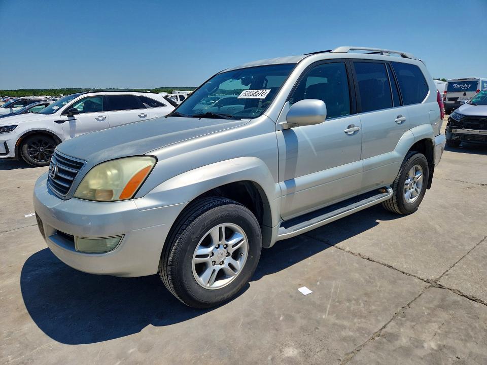 2005 Lexus Gx VIN JTJBT20X350077295 COPART salvage auction — REAR END, Tx - Salvage Vehicle Title, sold $5,400 on 2026-07-20 (photo 1)