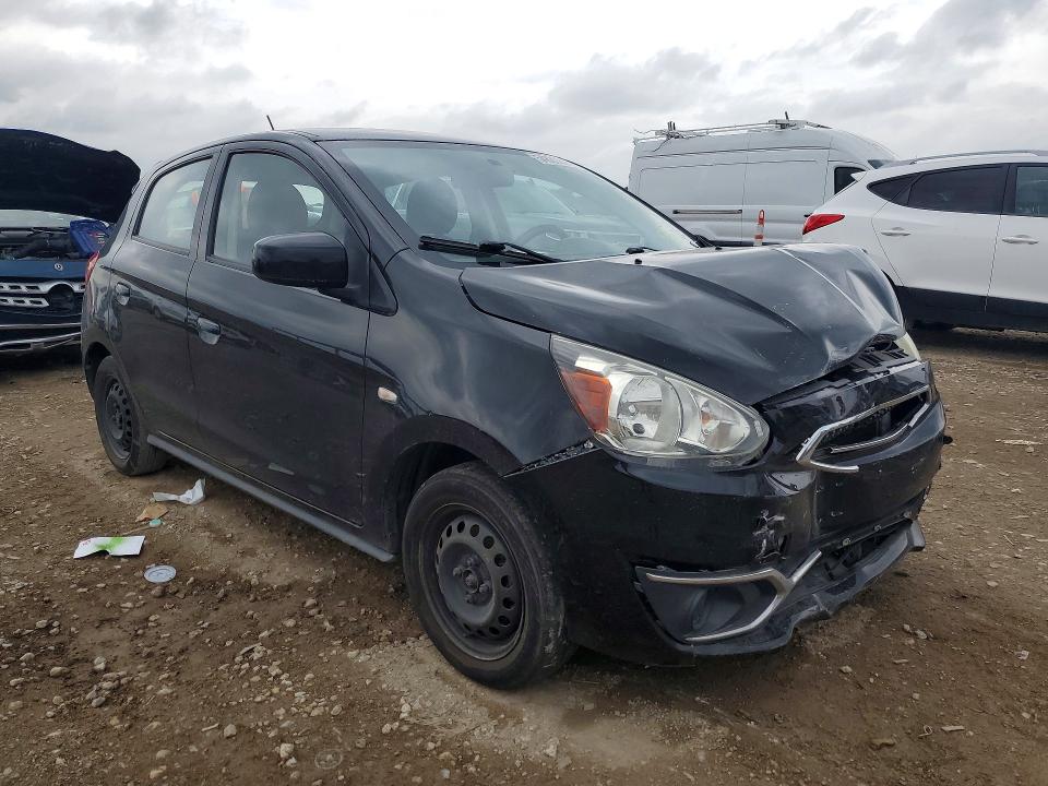 2017 Mitsubishi VIN ML32A3HJ5HH005148 COPART salvage auction — FRONT END, MO - SALVAGE CERTIFICATE OF TITLE, sold $450 on 2026-07-09 (photo 4)