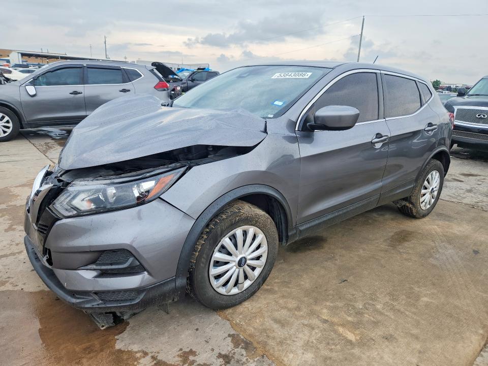 2020 Nissan Rogue VIN JN1BJ1CV8LW251596 COPART salvage auction — FRONT END, Tx - Salvage Vehicle Title, sold $1,050 on 2026-07-09 (photo 1)