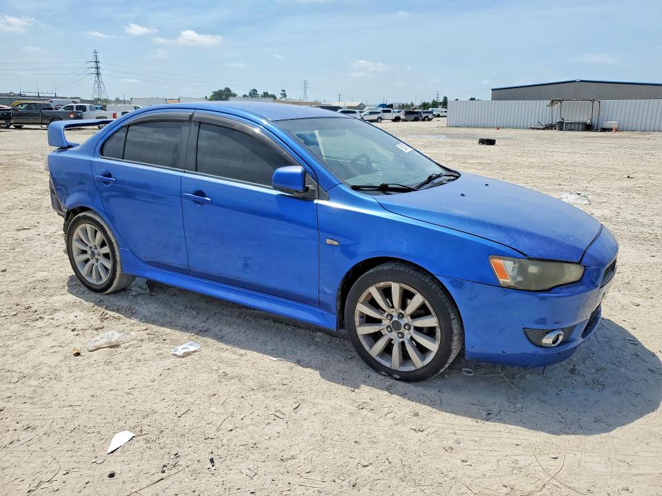 2010 Mitsubishi Lancer VIN JA32U8FW8AU025227 COPART salvage auction — REAR END, Tx - Salvage Vehicle Title, sold $800 on 2026-07-07 (photo 4)
