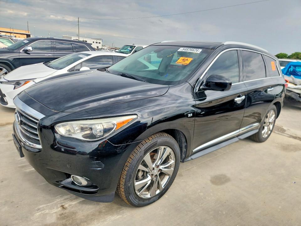 2015 Infiniti Qx60 VIN 5N1AL0MMXFC507385 — COPART salvage auction photo