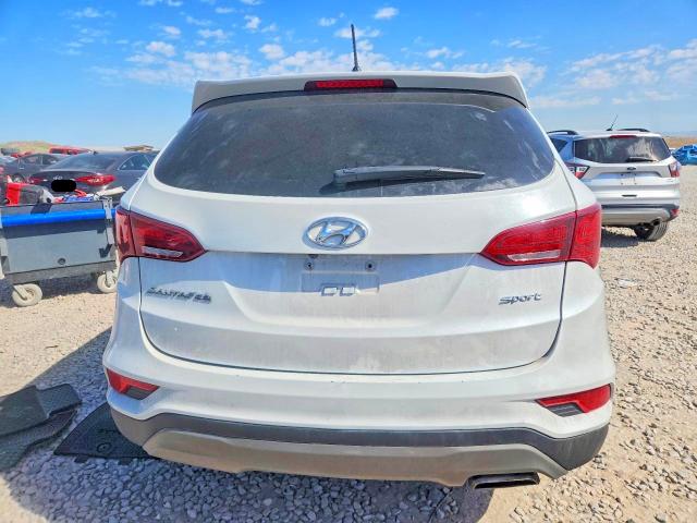 2018 Hyundai Santa fe VIN 5XYZT3LB8JG572281 COPART salvage auction — SIDE, Ut - Salvage Certificate, sold $3,150 on 2026-07-31 (photo 6)