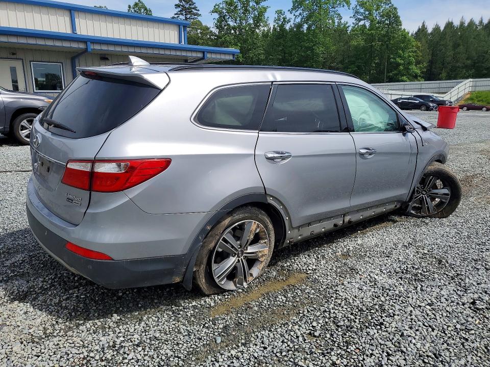 2016 Hyundai Santa fe VIN KM8SRDHF2GU151452 COPART salvage auction — FRONT END, Nc - Salvage Certificate Of Title, sold $150 on 2026-07-23 (photo 3)
