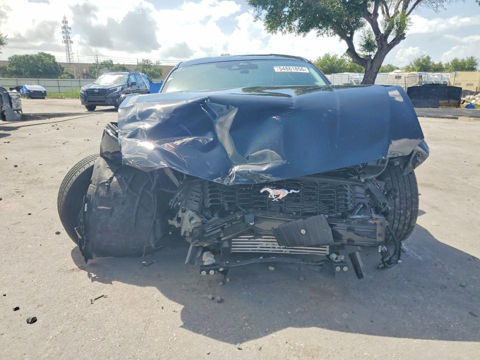 2025 Ford Mustang VIN 1FA6P8TH2S5122036 COPART salvage auction — FRONT END, Fl - Certificate Of Destruction, sold $4,250 on 2026-07-09 (photo 5)