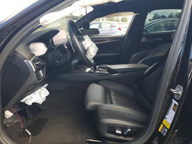 2023 BMW 5er VIN WBA33AG01PCL69696 COPART salvage auction — FRONT END, Ca - Salvage Certificate, sold $8,100 on 2026-07-20 (photo 7)