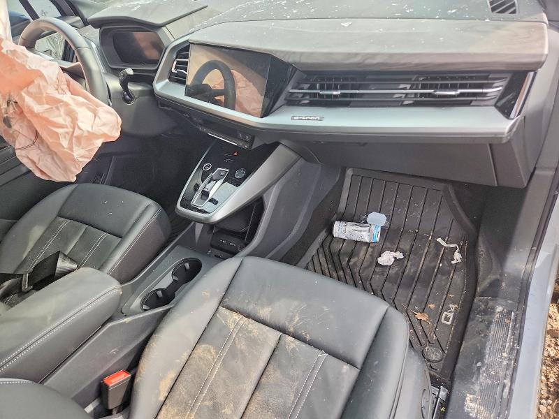 2025 Audi Q4 e-tron VIN WA1LUBFZ2SP062801 COPART salvage auction — ALL OVER, La - Cert Of Title-Salvage, sold $2,800 on 2026-07-08 (photo 8)