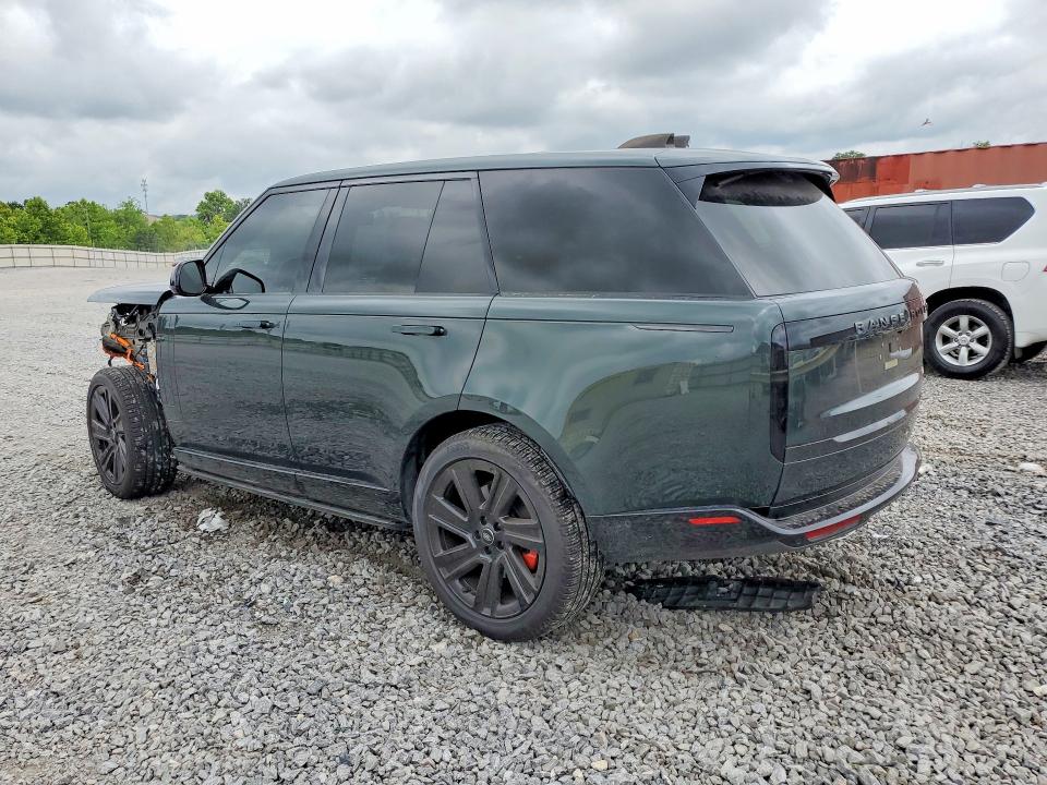 2023 Land rover RANGE ROVER VIN SALKP9E77PA056061 COPART salvage auction — FRONT END, AL - CERT OF TITLE-SALVAGE TITLE (P), sold $51,000 on 2026-07-07 (photo 2)