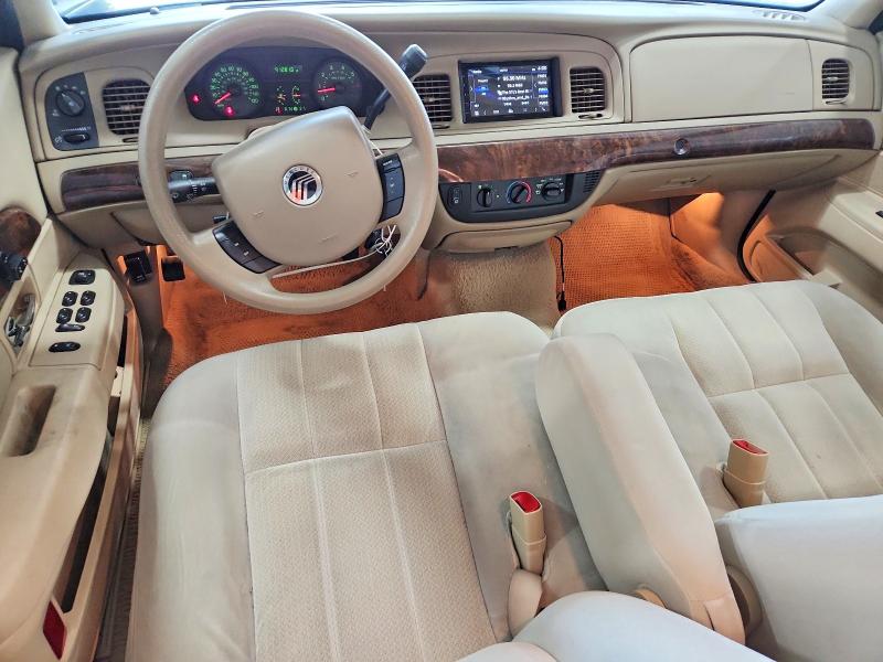 2006 Mercury Grand marquis VIN 2MEFM74V46X648267 COPART salvage auction — FRONT END, Il - Salvage Certificate, sold $1,150 on 2026-07-20 (photo 8)