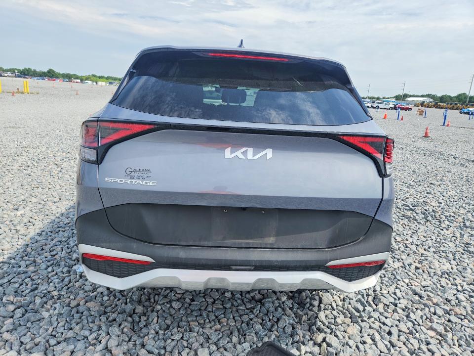 2025 Kia Sportage VIN 5XYK33DF4SG301836 COPART salvage auction — SIDE, FL - CERTIFICATE OF DESTRUCTION, sold $35 on 2026-07-21 (photo 6)