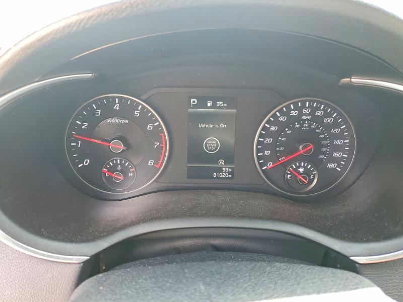 2022 Kia VIN KNAE45LC4N6119863 COPART salvage auction — FRONT END, Sc - Cert Of Title-Salvage, sold $3,000 on 2026-07-22 (photo 9)