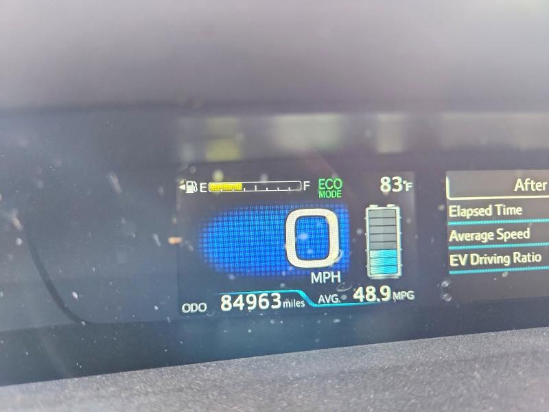 2016 Toyota Prius VIN JTDKARFU7G3016919 COPART salvage auction — REAR END, Az - Cert Of Title - Salvage, sold $175 on 2026-07-30 (photo 9)