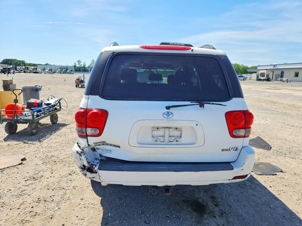 2005 Toyota Sequoia VIN 5TDZT34A05S242195 COPART salvage auction — REAR END, NC - SALVAGE CERTIFICATE OF TITLE, sold $1,250 on 2026-07-06 (photo 6)