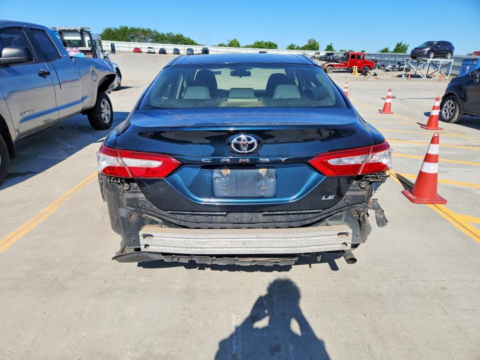 2018 Toyota Camry VIN JTNB11HKXJ3023086 COPART salvage auction — REAR END, KY - CERT OF TITLE-SALVAGE, sold $3,250 on 2026-07-30 (photo 6)