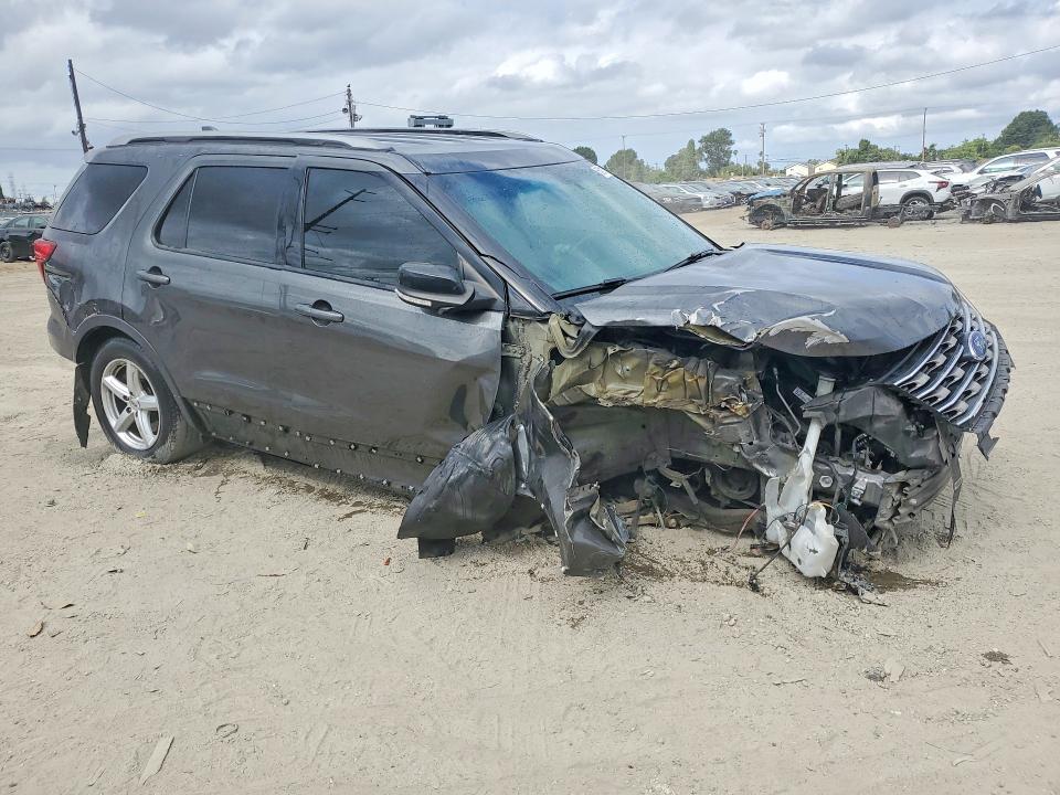 2016 Ford Explorer VIN 1FM5K7D89GGD13876 COPART salvage auction — ALL OVER, Salvage Title, sold $325 on 2026-07-27 (photo 4)