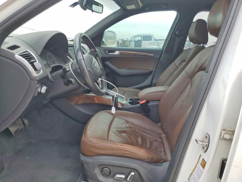 2017 Audi Q5 VIN WA1C2AFP1HA043165 COPART salvage auction — FRONT END, Tx - Salvage Vehicle Title, sold $1,600 on 2026-07-02 (photo 7)