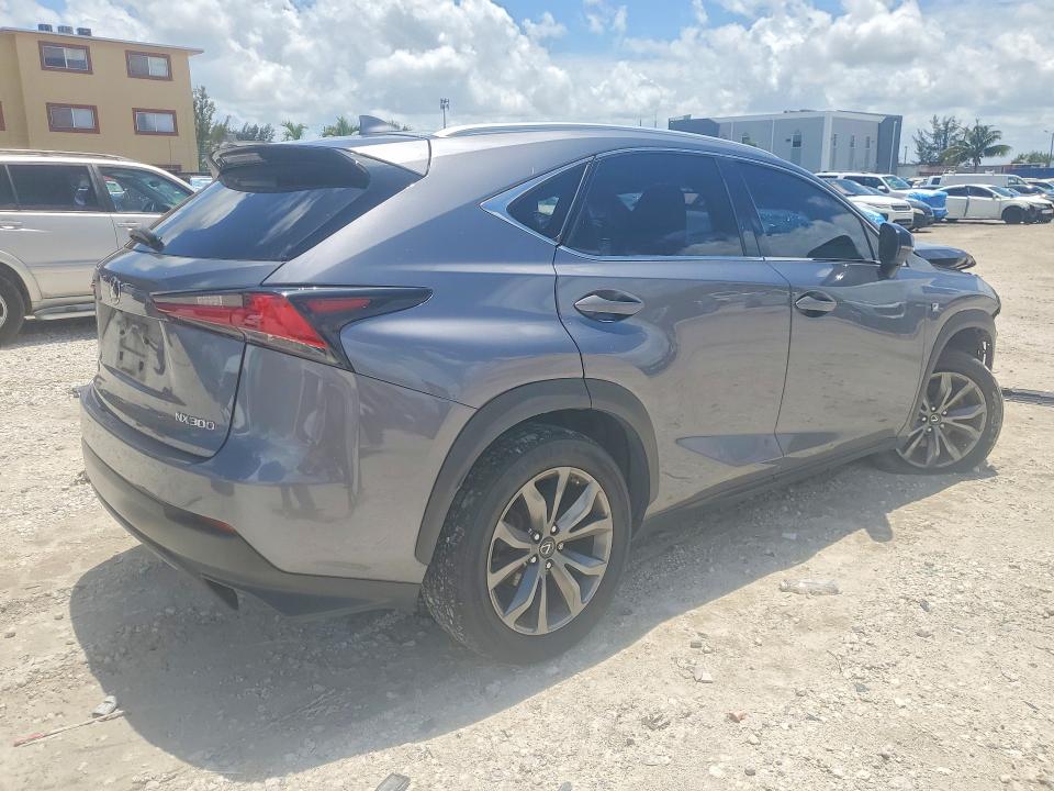 2019 Lexus Nx VIN JTJYARBZ0K2147746 COPART salvage auction — FRONT END, Fl - Cert Of Title Slvg Rebuildable, sold $5,400 on 2026-07-14 (photo 3)