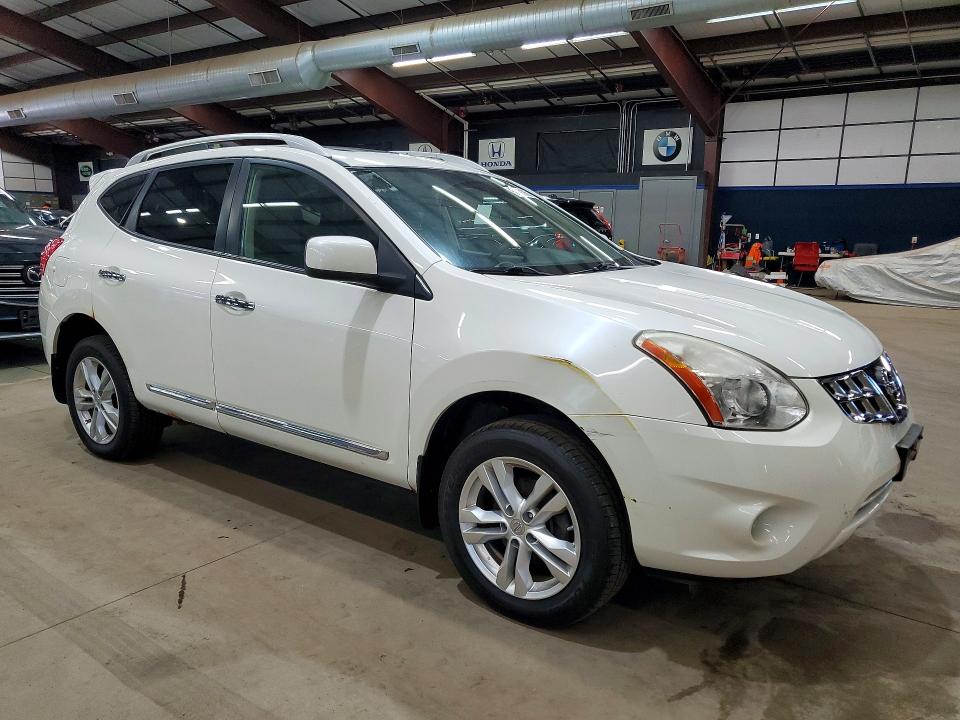 2013 Nissan Rogue sport VIN JN8AS5MV9DW140329 COPART salvage auction — MINOR DENT/SCRATCHES, Ny - Certificate Of Title, sold $3,500 on 2026-07-27 (photo 4)